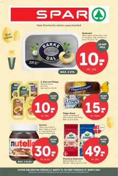 Eksempel på tilbudsavis Spar - Tilbudsavis uge 12 fra butik Spar gyldig fra 13/03/2026
