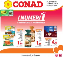 Anteprima dell'opuscolo Volantino Piemonte dal negozio Conad valido da 15/01/2026