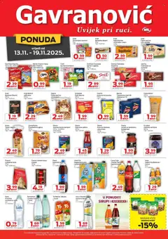 Pregled letka Katalog trgovine Gavranović vrijedi od 13.11.2025 | Stranica: 3