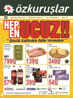 Özkuruşlar Katalog 20.12.2025 - Broşürünün önizlemesi