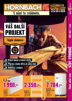 Náhled nabídky: HORNBACH Leták - Teplo domova platný od 17.09.2025