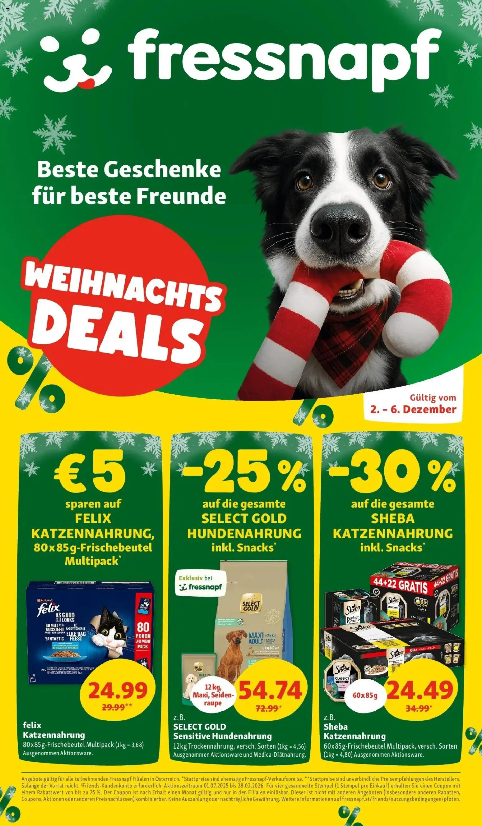 Vorschau der Angebote: Fressnapf Flugblatt gültig ab 02.12.2025