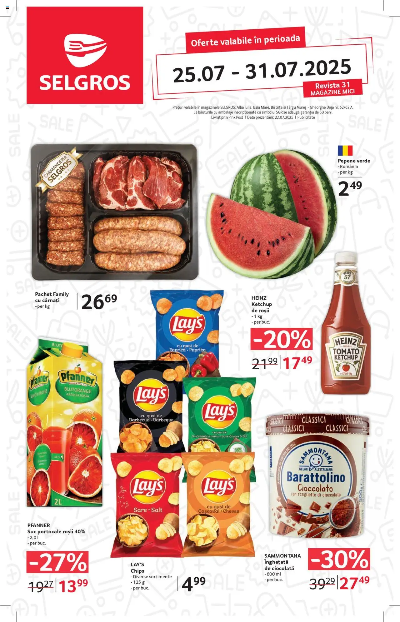 Selgros Catalog - Magazine Mici de la 25.07.2025 - Pagină 1