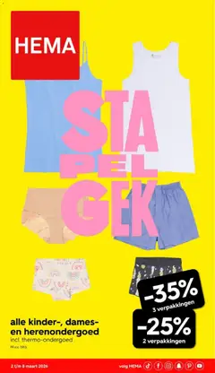 Voorbeeld van Hema folder van winkel Hema geldig vanaf 02-03-2026