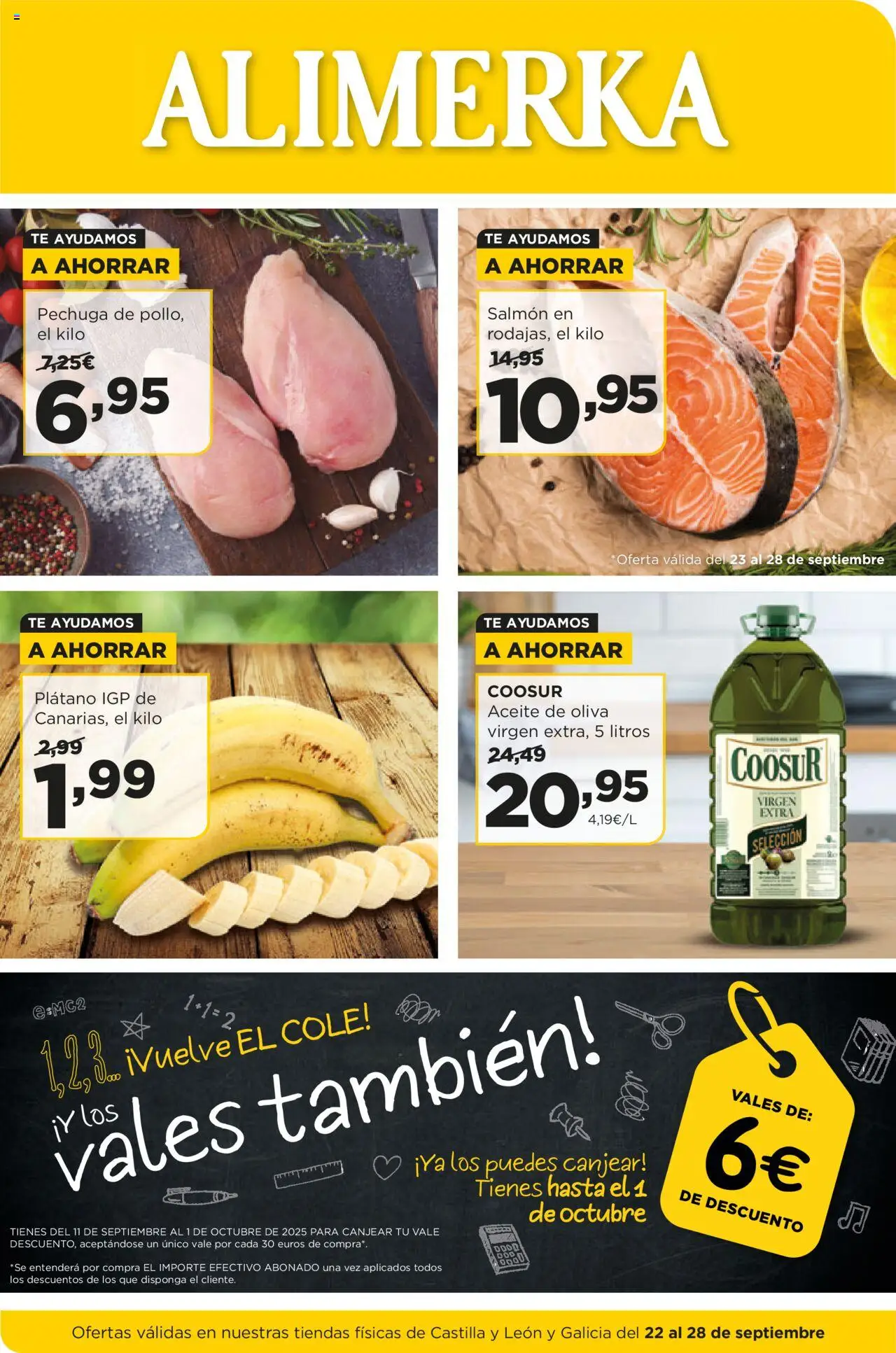Alimerka Ofertas Castilla y León >> 22/09 - 28/09/2025 (catálogo)