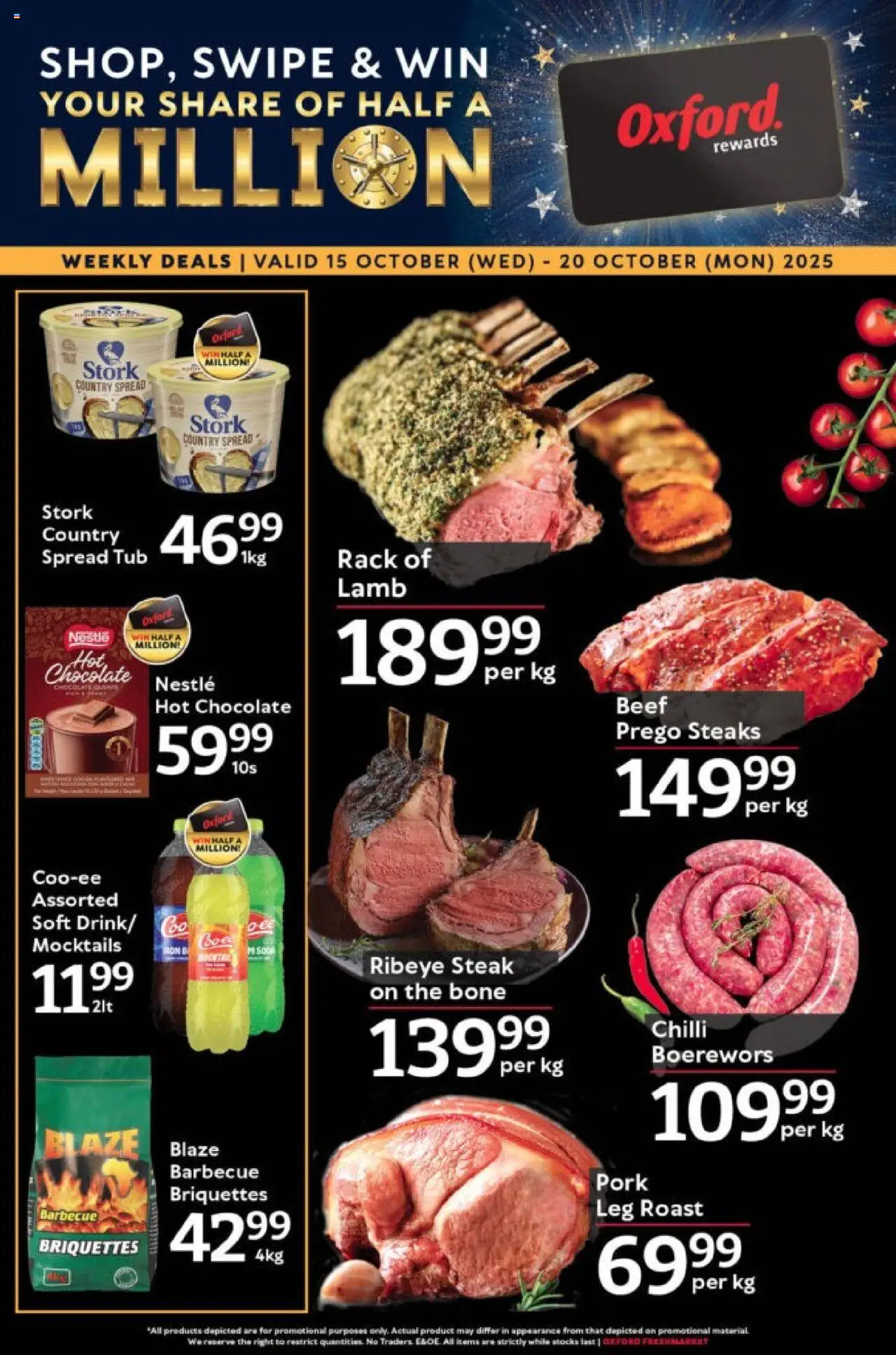 Oxford Freshmarket Specials from 15/10 - 20/10/2025 > Promotions