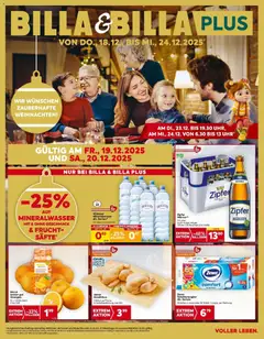 Vorschau der Angebote: Billa Grieskirchen, Wallern An Der Trattnach, Ansfelden gültig ab 18.12.2025