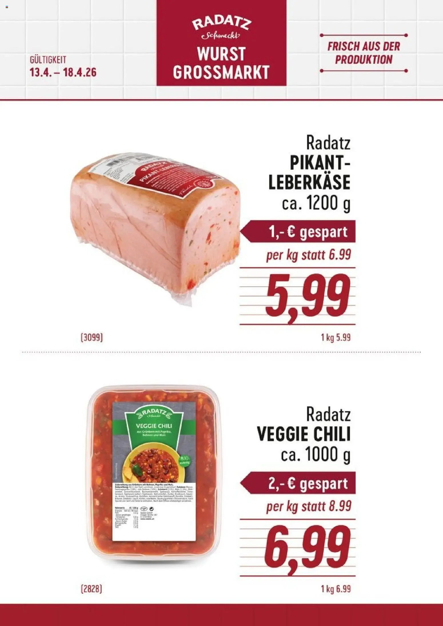 Vorschau der Angebote: Radatz Radatz Flugblatt gültig ab 13.04.2026