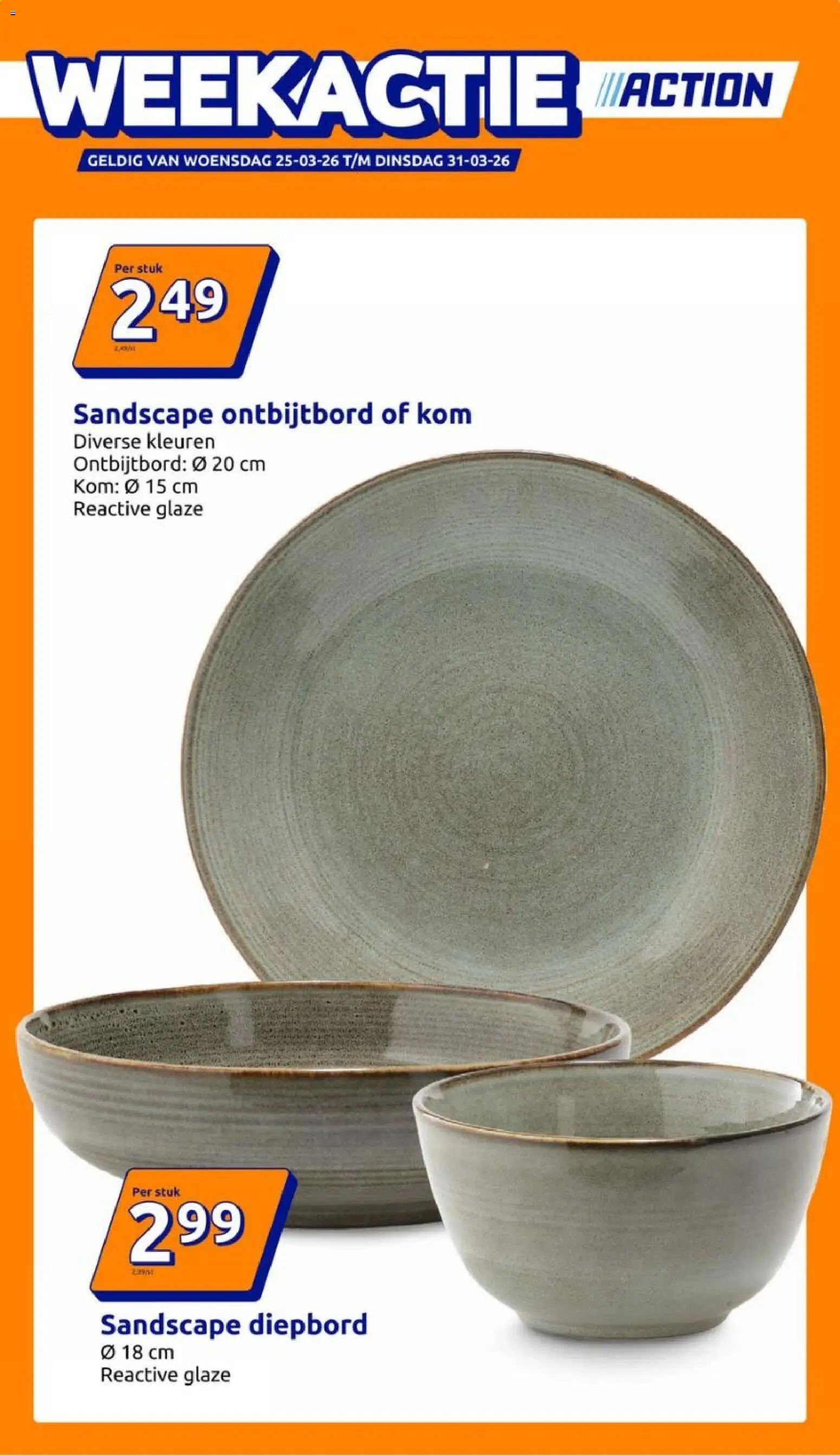 Voorbeeld van Action folder week 13 van winkel Action geldig vanaf 25-03-2026