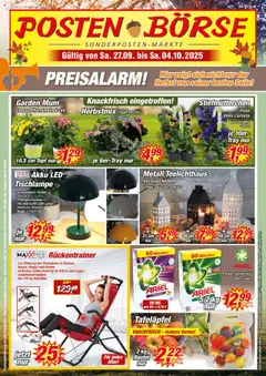 Vorschau von dem Prospekt des Geschäftes Posten Börse, gültig ab dem 27.09.2025
