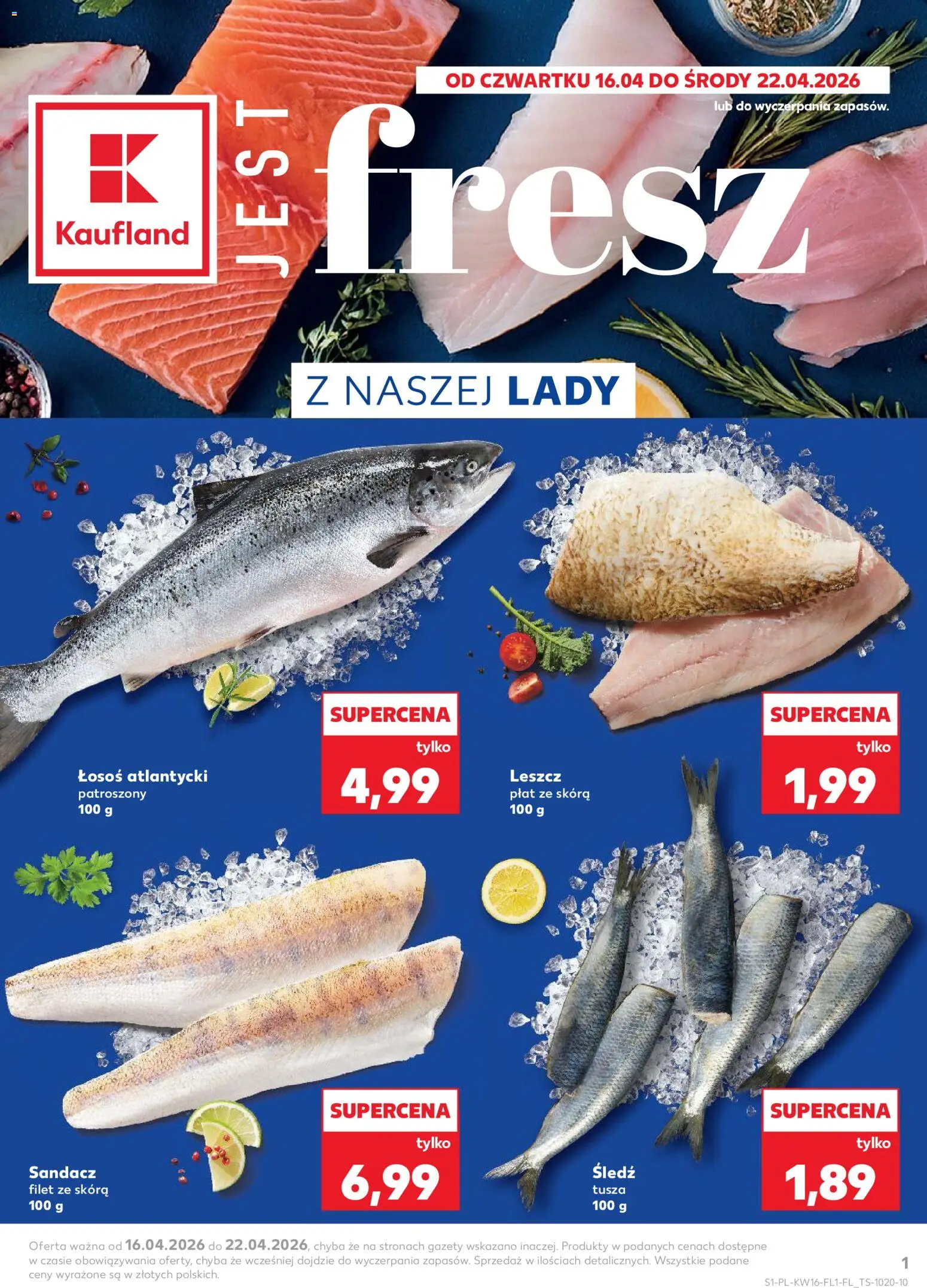 Náhled nabídky: Kaufland Polsko Kaufland Polsko leták - Jest fresz platný od 16.04.2026