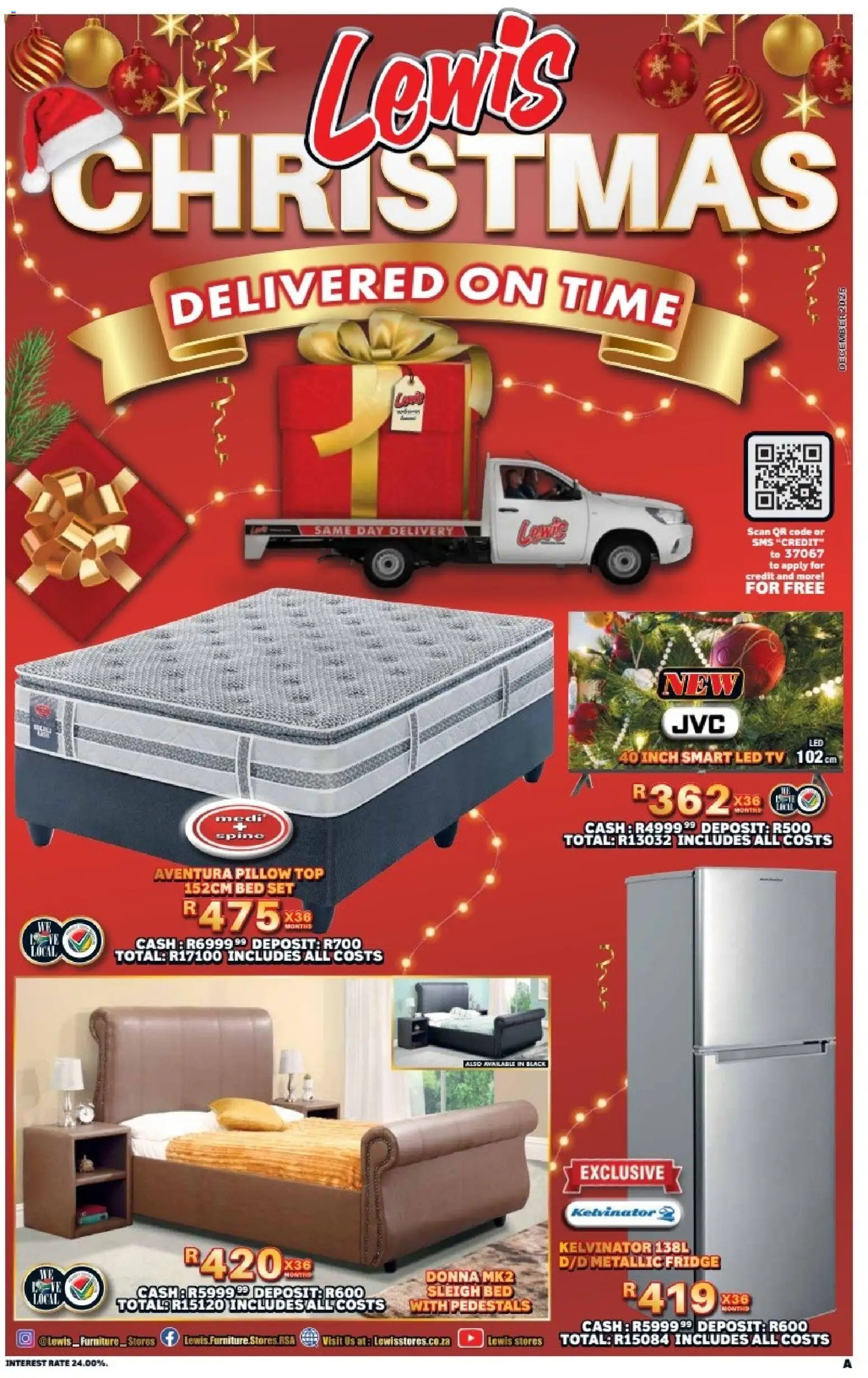 Preview of Lewis Stores flyer valid from 08/12/2025