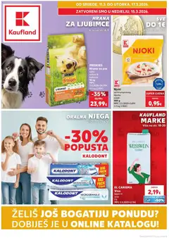 Pregled letka Kaufland katalog do 17.03.2026 trgovine Kaufland vrijedi od 10.03.2026