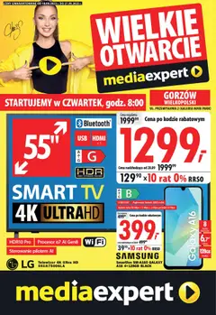Pogląd gazetki "Wielkie otwarcie - Gorzów Wielkopolski" ze sklepu Mediaexpert ważnej od 18.09.2025