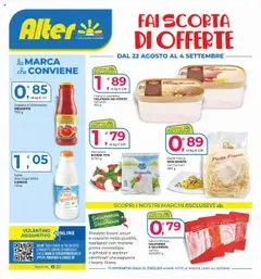Anteprima dell'opuscolo Attuale volantino dal negozio Alter Discount valido da 22/08/2025