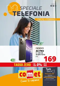 Anteprima dell'opuscolo Volantino Telefonia dal negozio Comet valido da 23/01/2026
