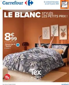 Prévisualisation de Le blanc du magasin Carrefour formulaire valide 26/12/2025