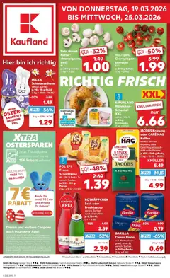 Vorschau von dem Prospekt des Geschäftes Kaufland, gültig ab dem 19.03.2026
