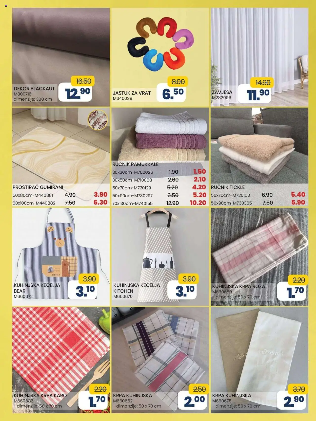 Pregled letka Katalog trgovine FIS vrijedi od 2025.10.10