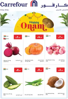 Preview of the catalogue Happy Onam of store Carrefour valid from 25 Aug, 2025