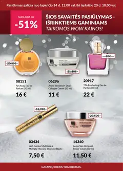 AVON parduotuvės leidinio Šios savaitės pasiūlymas galiojančio nuo 2025.11.14 peržiūra