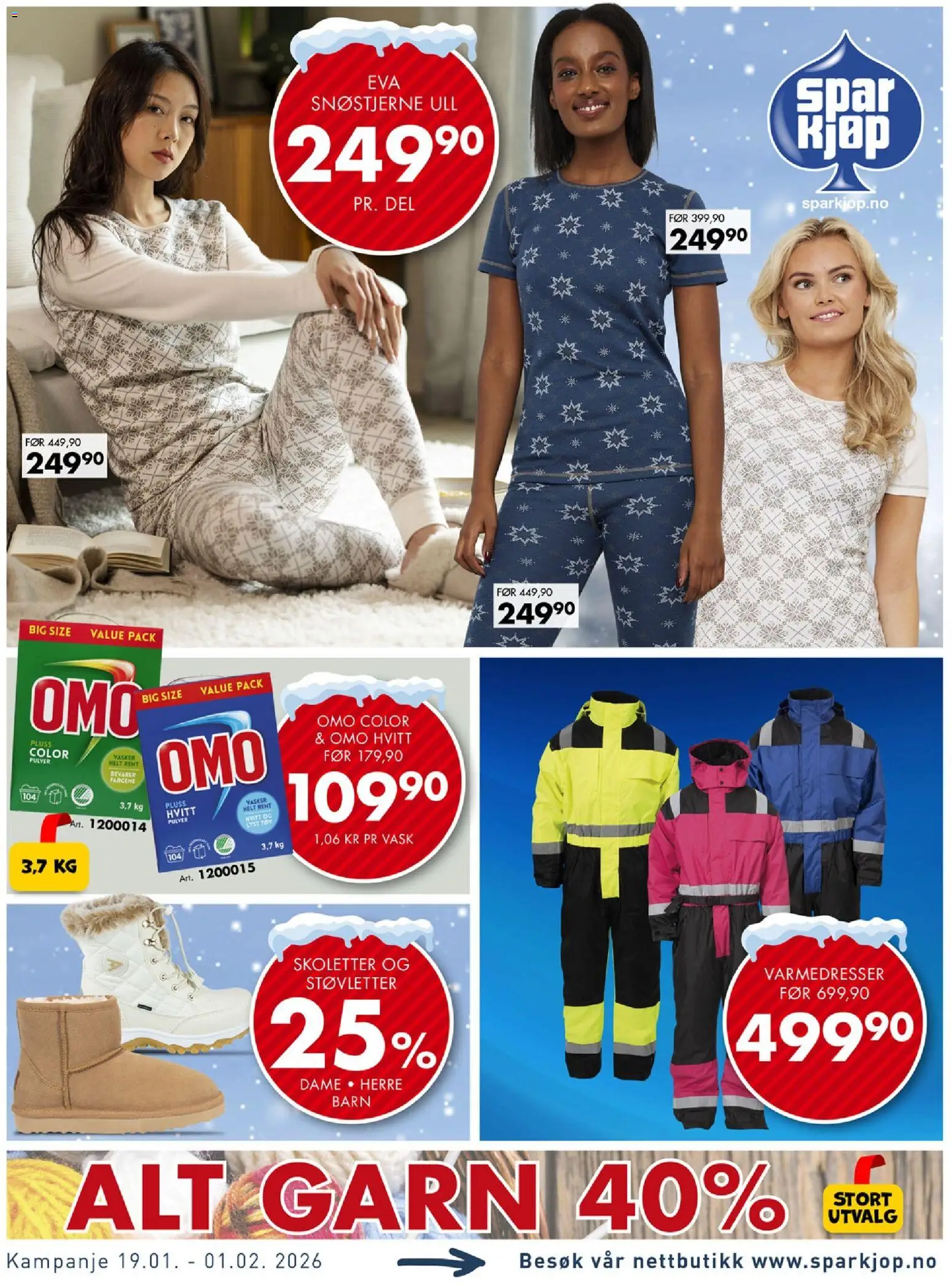 Forhåndsvis Kundeavis fra butikk Spar Kjøp gyldig fra 19/01/2026