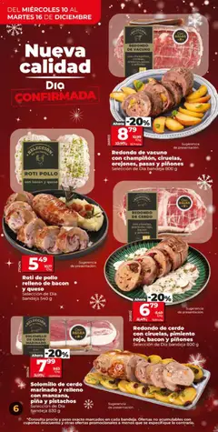 Vista previa del folleto de la tienda Dia válido desde el 10/12/2025 | Página: 6