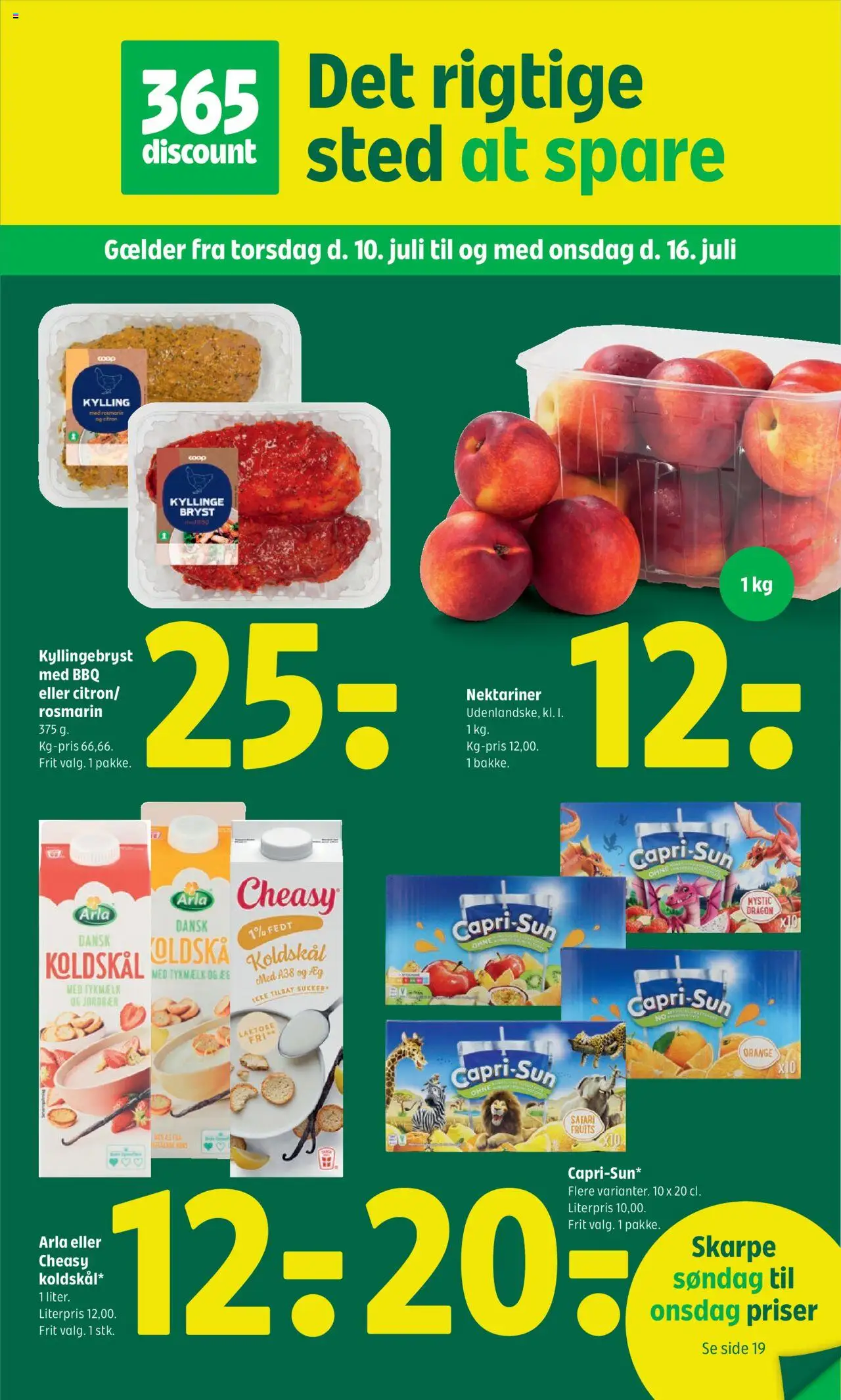 Coop 365 tilbudsavis gyldig fra 10/07/2025 - side 1