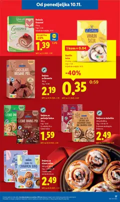 Pregled letka Katalog trgovine Lidl vrijedi od 10.11.2025 | Stranica: 17