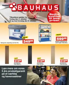 Eksempel på tilbudsavis Tilbudsavis fra butik Bauhaus gyldig fra 03/10/2025