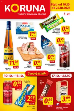 Náhľad Koruna letáku platného od 10.10.2025