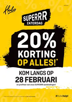 Voorbeeld van Folder van winkel Hubo geldig vanaf 23-02-2026