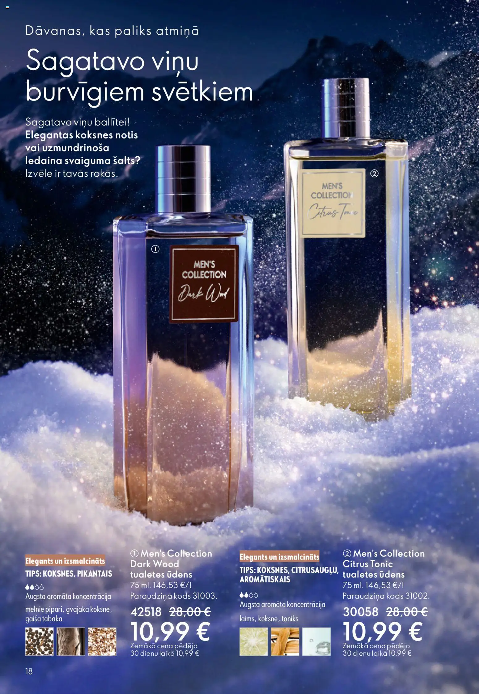 Skatīt Oriflame akciju bukletu, derīgs no 2025.12.10