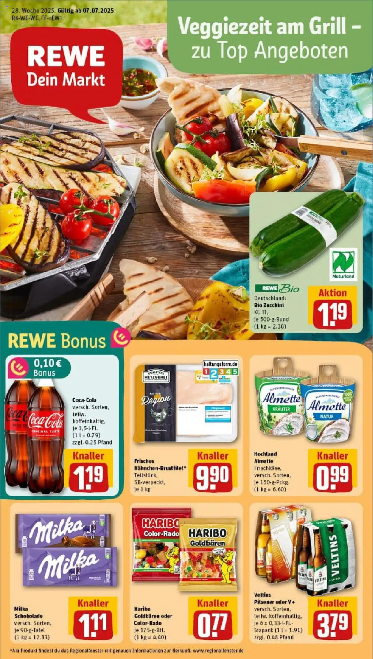 REWE Prospekt ab 06.07.2025 nächste Woche - Prospekt Köln / Neustadt-Süd	