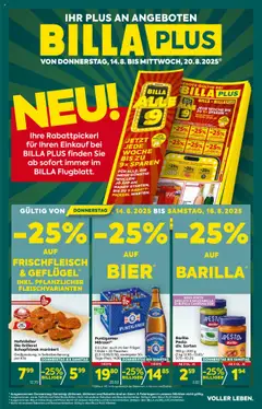 Vorschau der Angebote: Billa Plus Kärnten gültig ab 14.08.2025