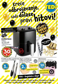 Pregled letka TEDi katalog do 13.12.2025 trgovine TEDi vrijedi od 04.12.2025