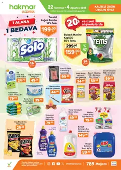 Hakmar Express Katalog 22.07.2025 - Broşürünün önizlemesi