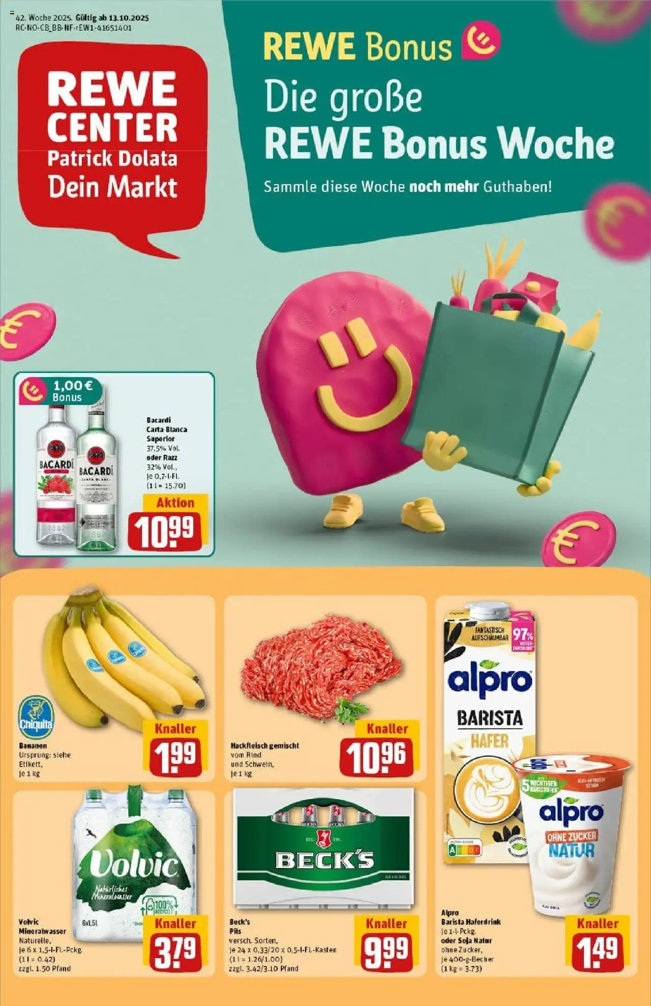REWE Prospekt ab 13.10.2025 nächste Woche - Prospekt Bad Zwischenahn	