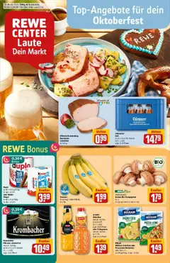 Vorschau von dem Prospekt des Geschäftes Rewe, gültig ab dem 14.09.2025