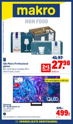 Voorbeeld van Non Food van winkel Makro geldig vanaf 24-09-2025