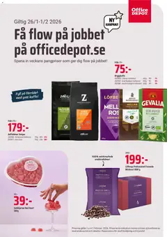Förhandsgranska reklamblad Aktuella reklamblad Office Depot från butik Office Depot gäller från 26/01/2026