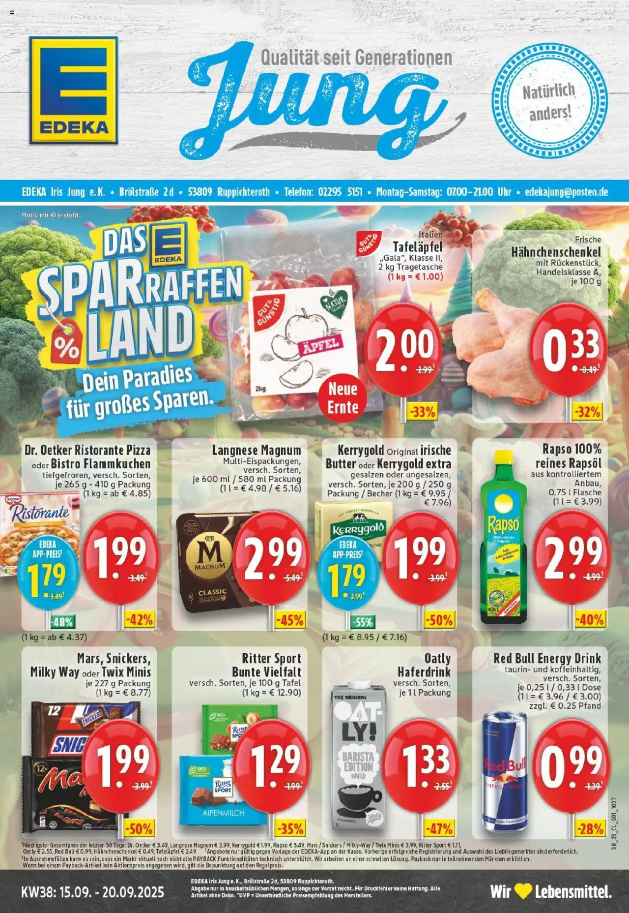 EDEKA Prospekt ab 14.09.2025 - Prospekt Ruppichteroth Online