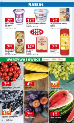 Pogląd gazetki "Gazetka" ze sklepu E.Leclerc ważnej od 05.08.2025 | Strona: 4