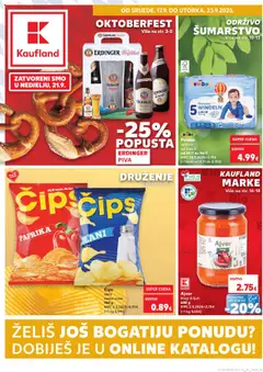 Pregled letka Slavonski Brod trgovine Kaufland vrijedi od 17.09.2025