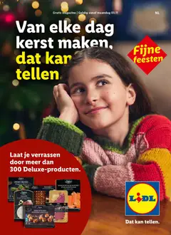 Voorbeeld van Kerstmagazine van winkel Lidl geldig vanaf 03/11/2025