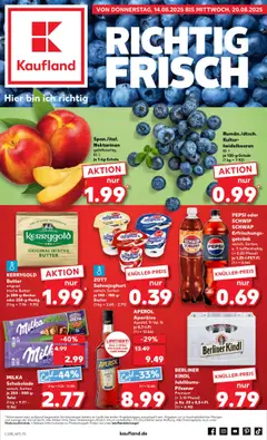 Vorschau von dem Prospekt des Geschäftes Kaufland, gültig ab dem 14.08.2025