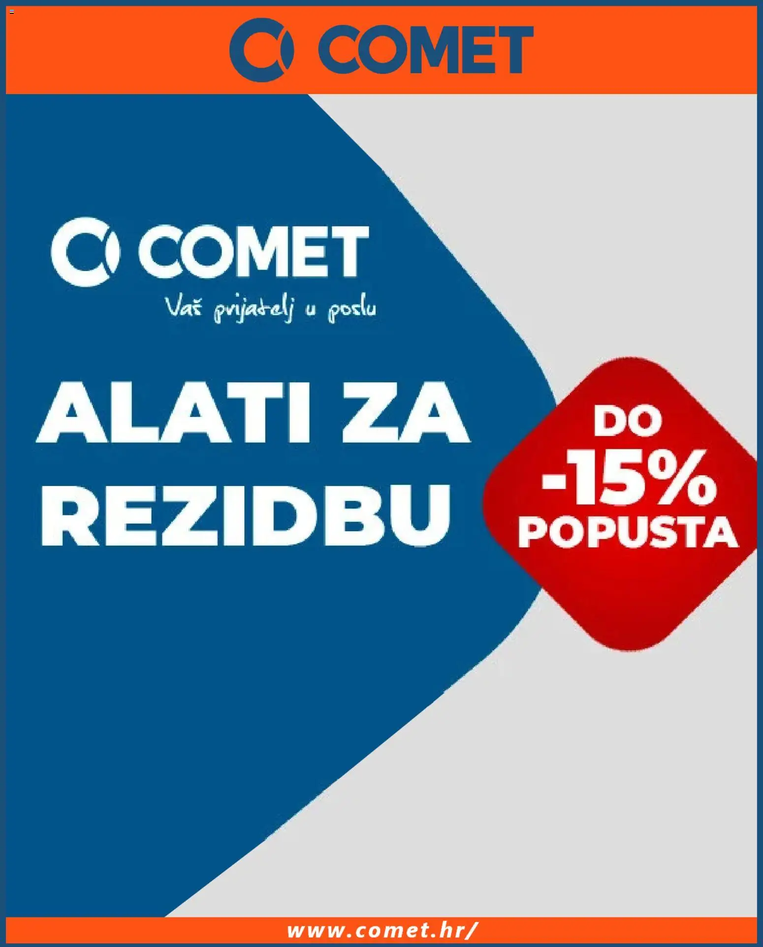 Pregled letka Katalog trgovine Comet vrijedi od 06.02.2026