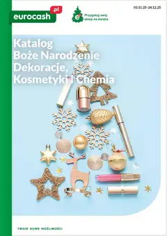 Pogląd gazetki "Boże Narodzenie Sprzątanie" ze sklepu Eurocash ważnej od 03.11.2025