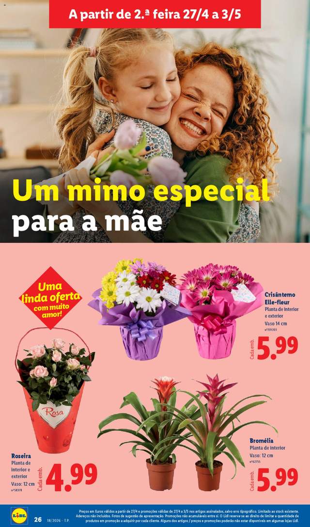 Novo folheto Lidl a partir de 27/04