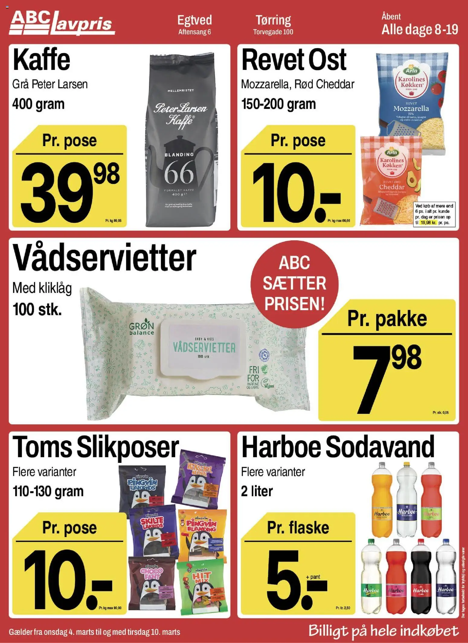 Eksempel på tilbudsavis Egtved fra butik Abc Lavpris gyldig fra 04/03/2026